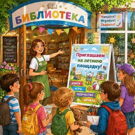 Лето в библиотеке - время открытий и приключений!